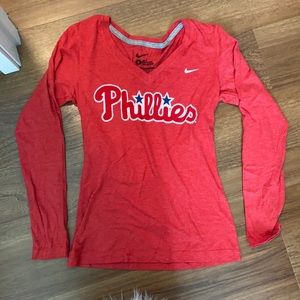 Nike Phillies Long Sleeved Tee